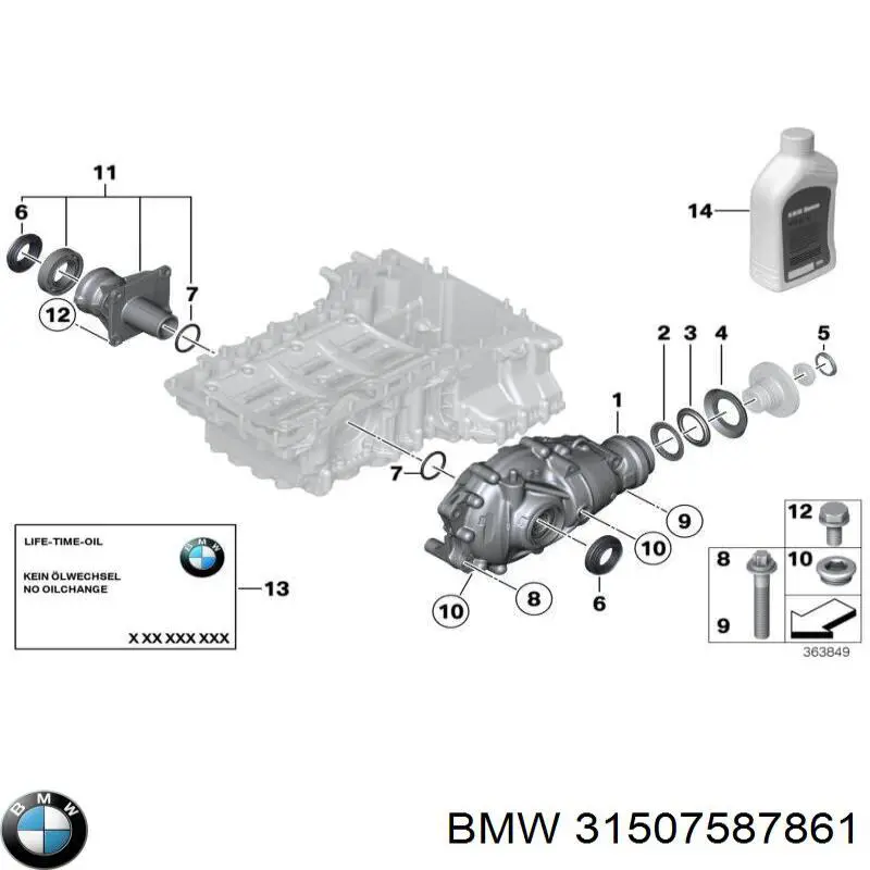 31507587861 BMW 