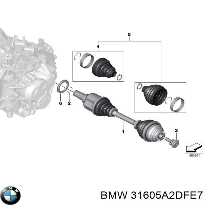 31605A2DFE7 BMW