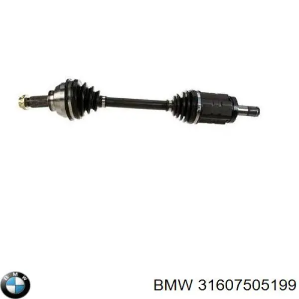 Semieje delantero izquierdo BMW 31607505199 precio, desde 97,43 EUR