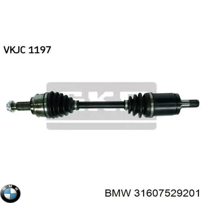 Comprar 31607529201 BMW Semieje delantero izquierdo