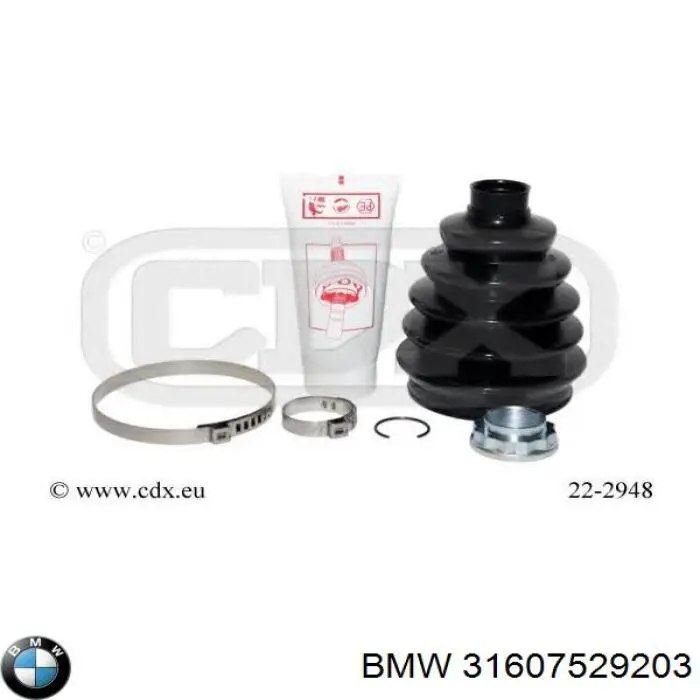 Fuelle de palier delantero exterior 31607529203 BMW