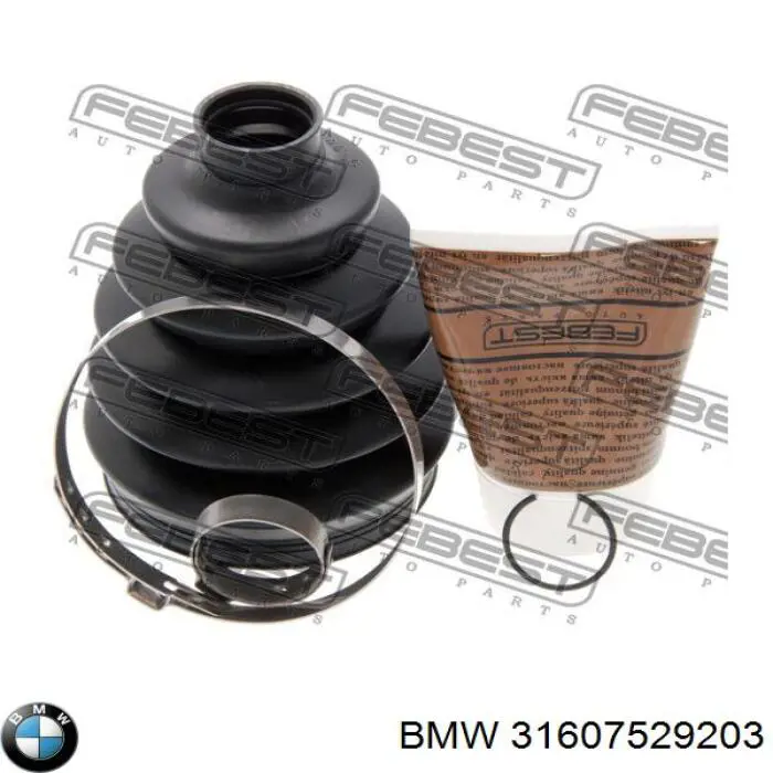 Fuelle semieje delantero exterior BMW 31607529203
