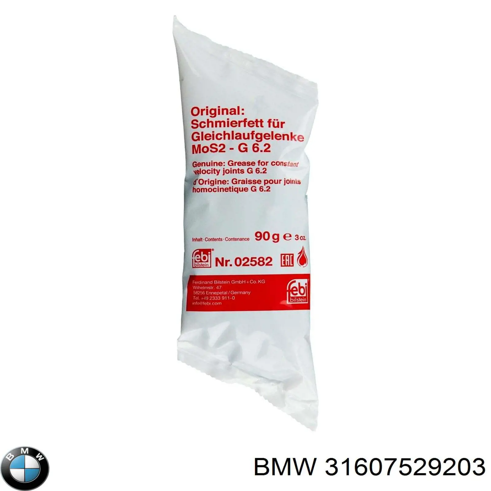 Fuelle, palier delantero exterior BMW 31607529203 precio, desde 14,49 EUR