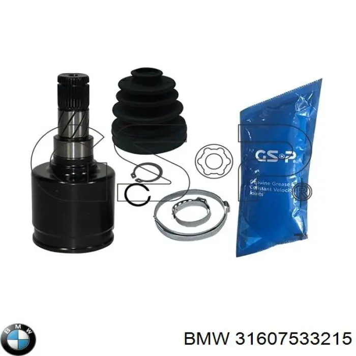 31607533215 BMW árbol de transmisión delantero izquierdo