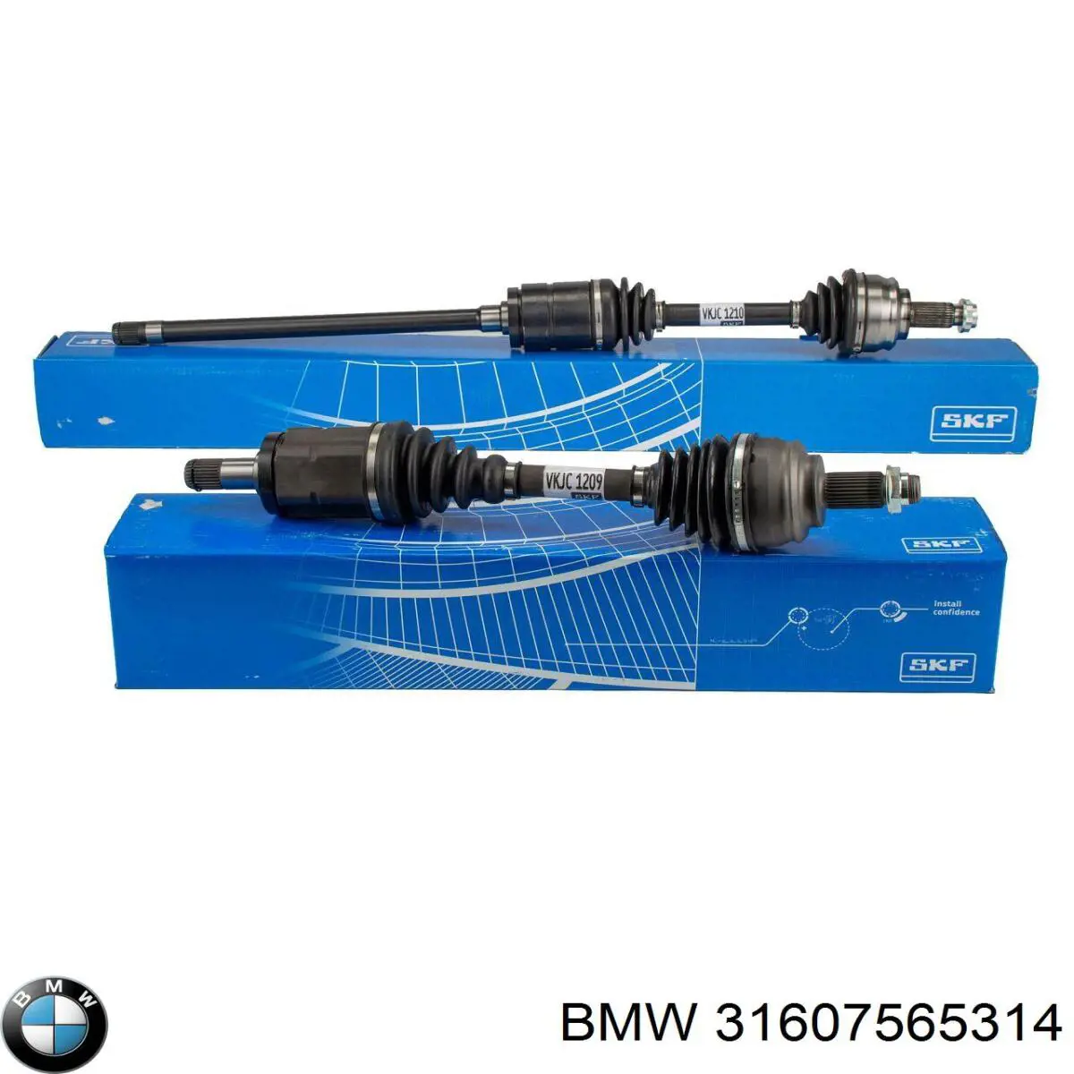 Semieje delantero derecho BMW 31607565314 precio, desde 109,88 EUR