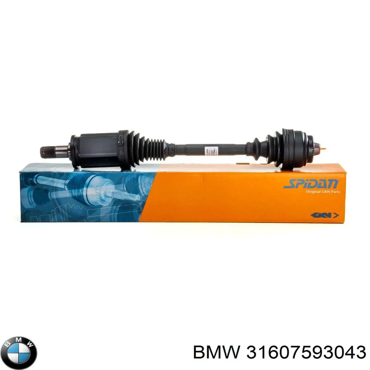 31607593043 BMW Semieje delantero izquierdo