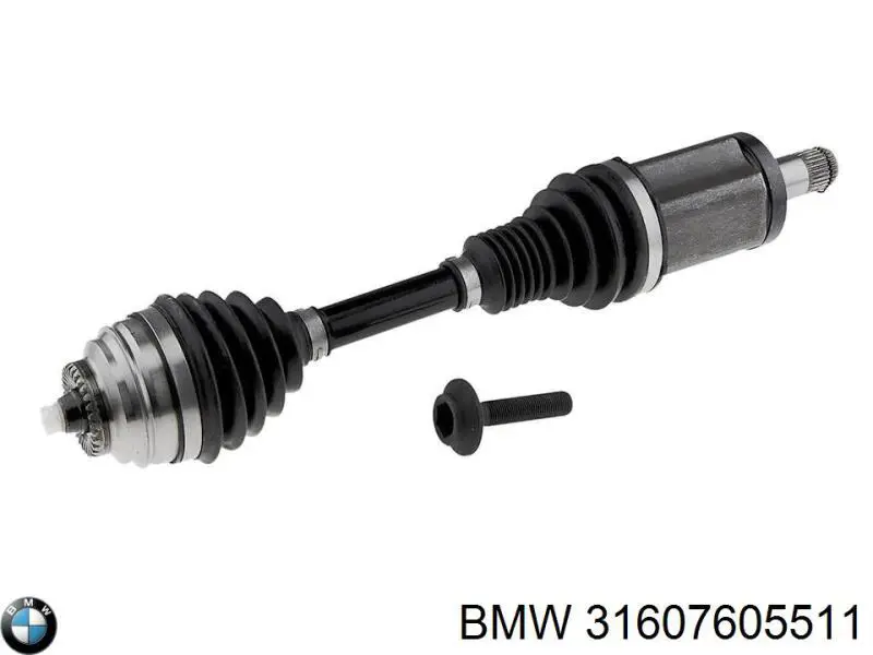 Semieje delantero izquierdo BMW 31607605511 precio, desde 117,61 EUR