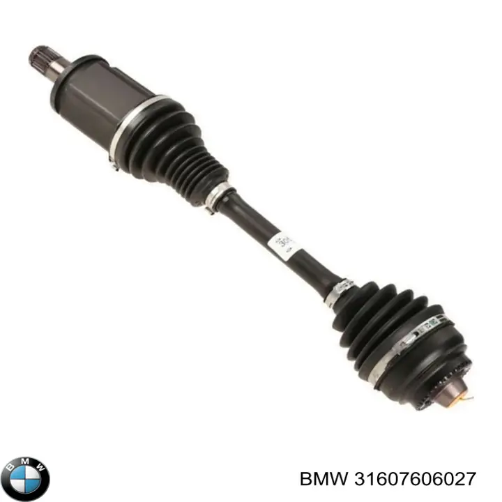 Semieje delantero izquierdo 31607606027 BMW
