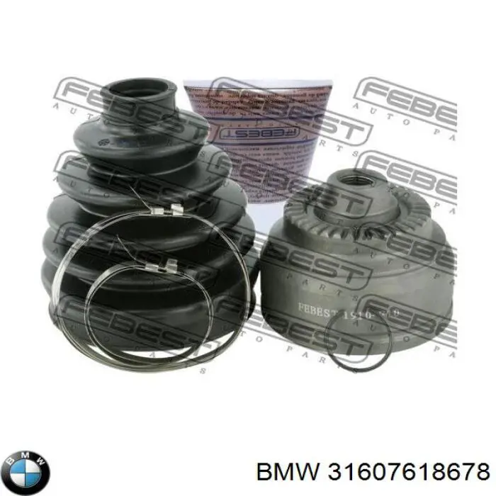 Semieje delantero derecho 31607618678 BMW