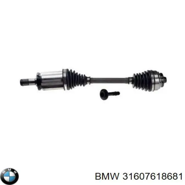 Semieje delantero izquierdo BMW 31607618681 precio, desde 128,49 EUR