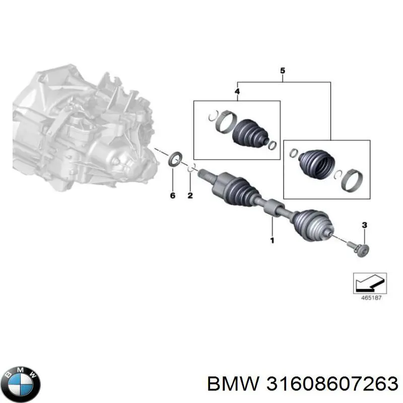 31608607263 BMW