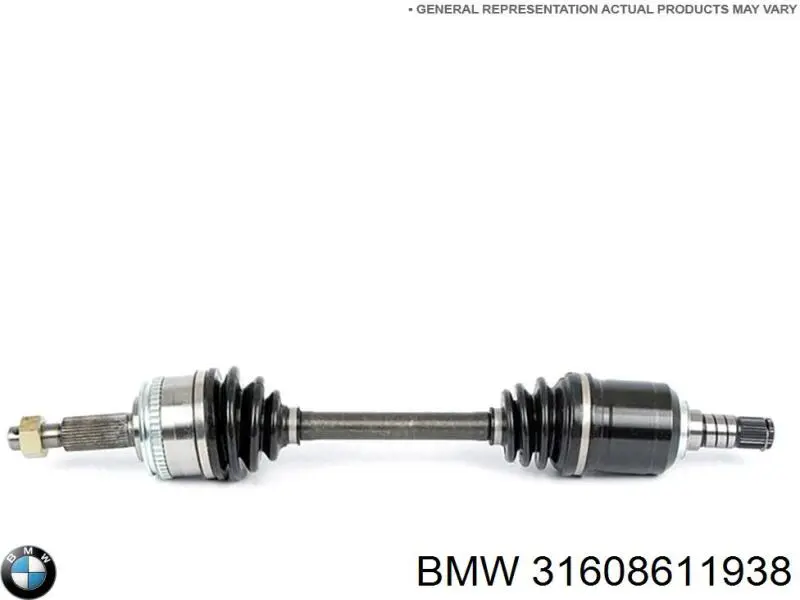 Semieje delantero derecho BMW 31608611938 precio, desde 163,63 EUR