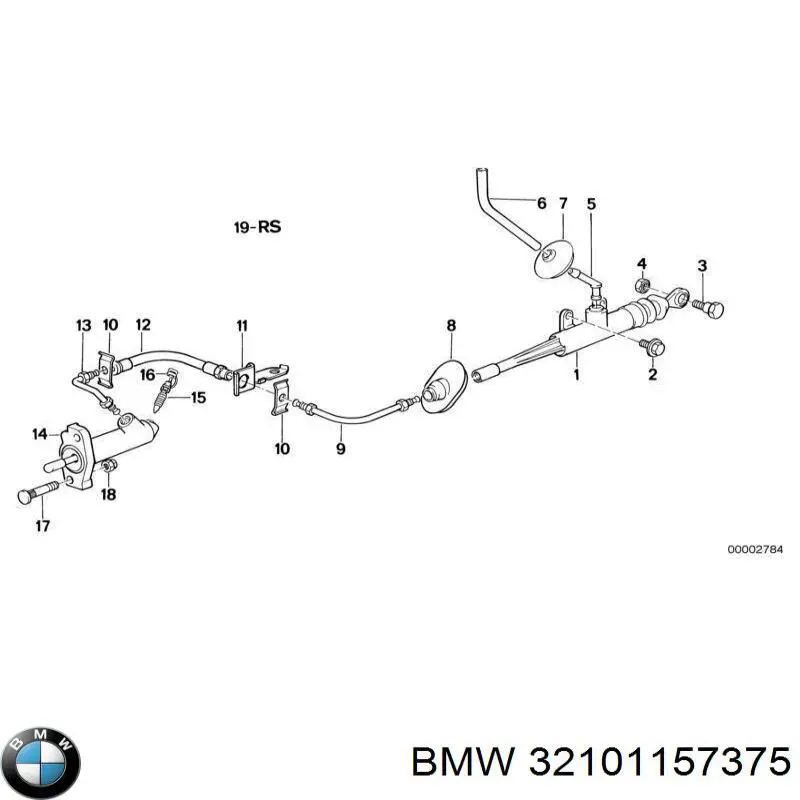 Conducto de embrague  BMW 32101157375 precio, desde 118,86 EUR