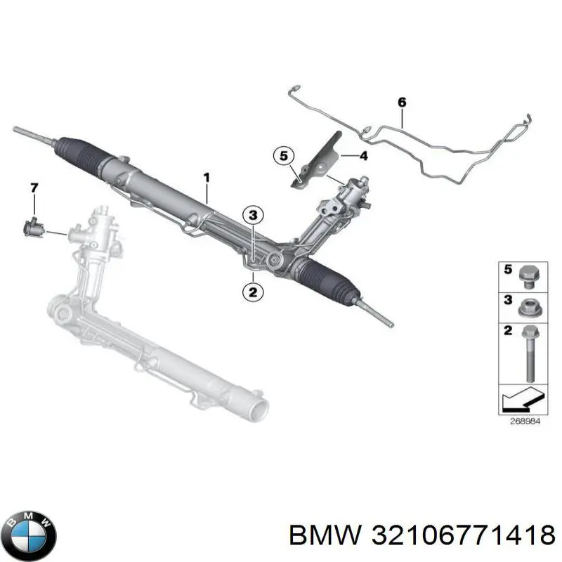 Engranaje de dirección BMW 32102475181 precio, desde 405,11 EUR