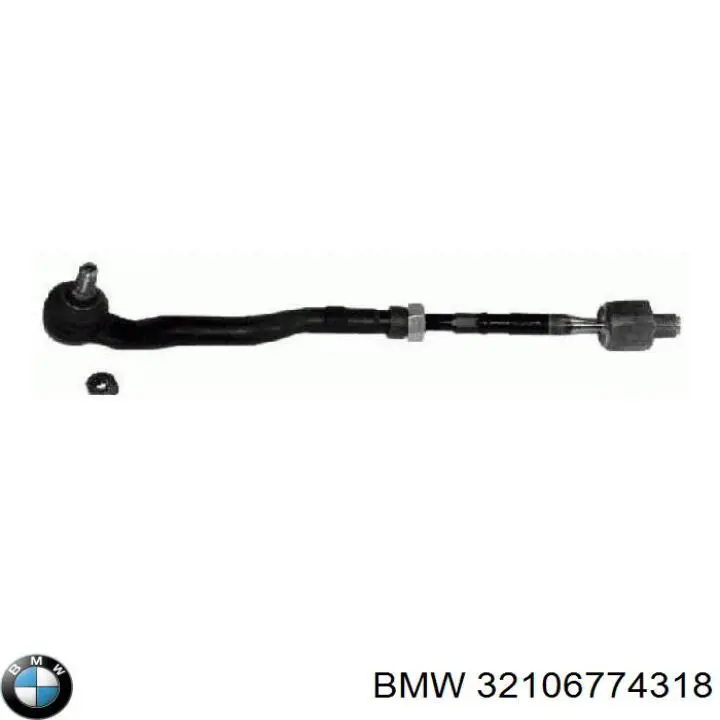 Barra de acoplamiento completa izquierda para BMW 3 (E46)