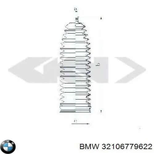 Guardapolvo de dirección BMW 32106779622 precio, desde 9,92 EUR