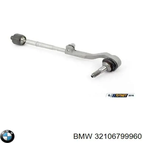 32106799960 BMW barra de acoplamiento completa izquierda