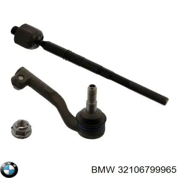 32106799965 BMW barra de acoplamiento completa derecha