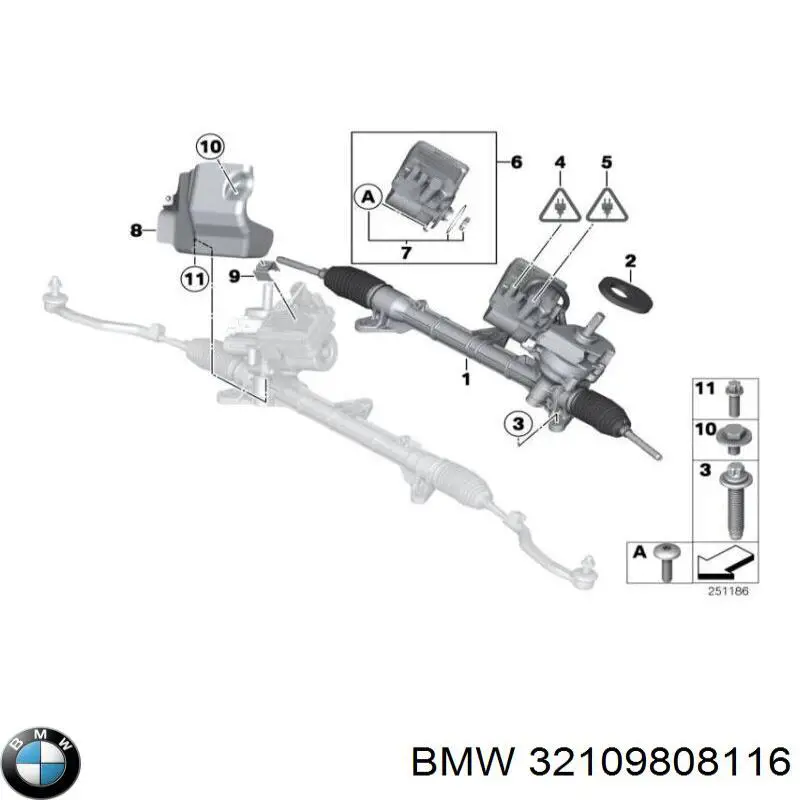 Comprar 6783248 BMW Cremallera