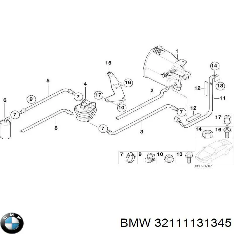 32111131345 BMW