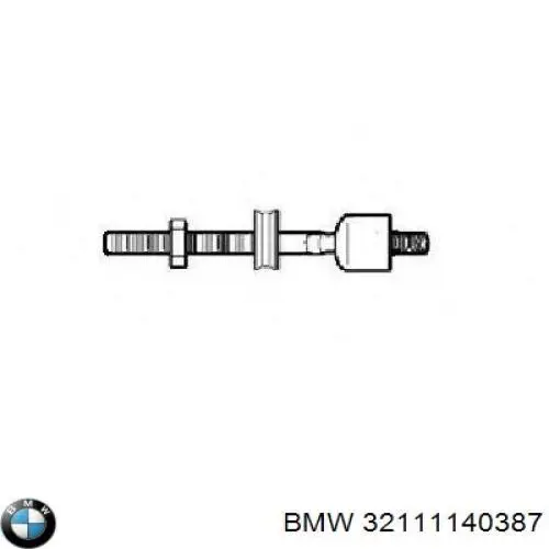 Barra de acoplamiento completa izquierda para BMW 5 (E34)