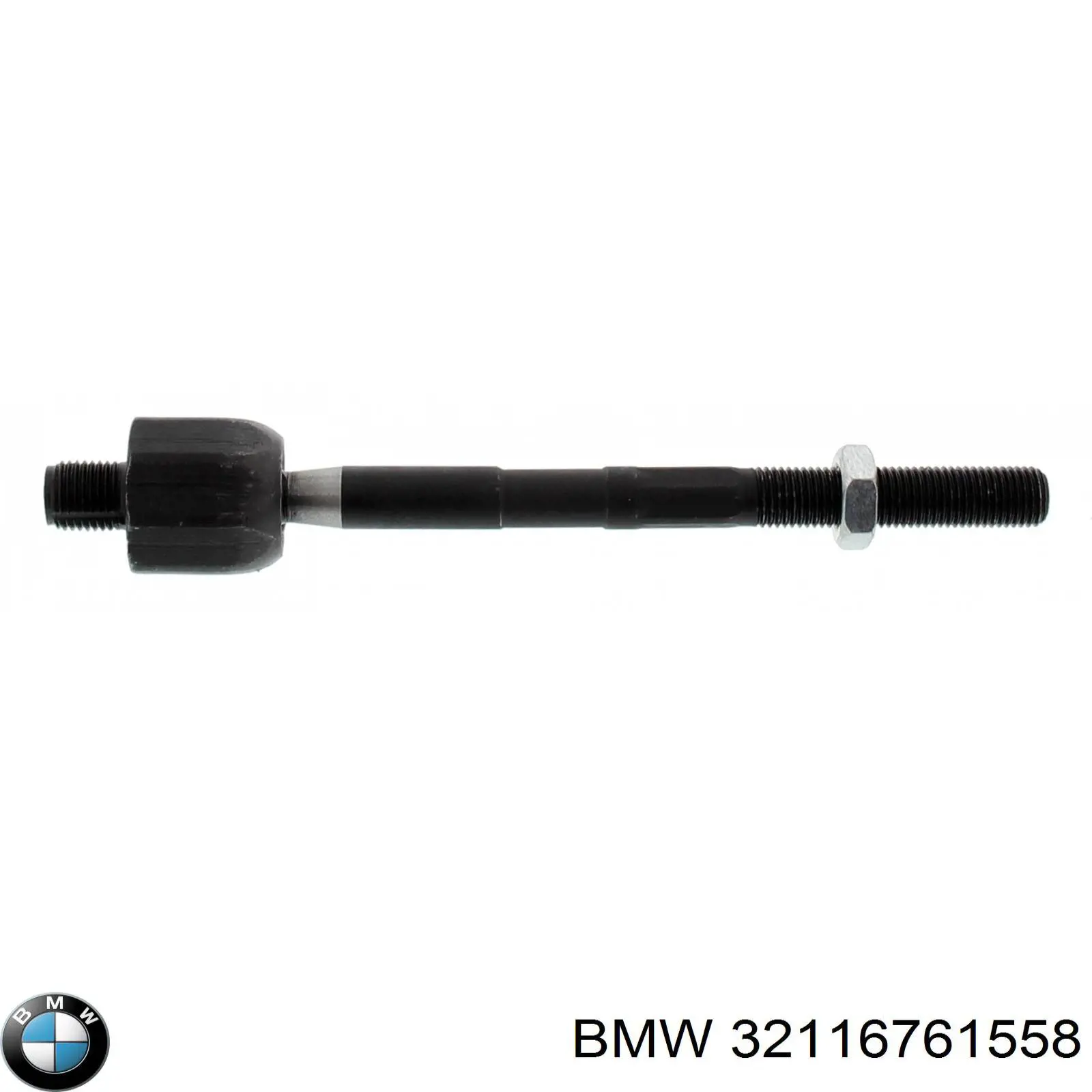 32116761558 BMW barra de acoplamiento completa derecha