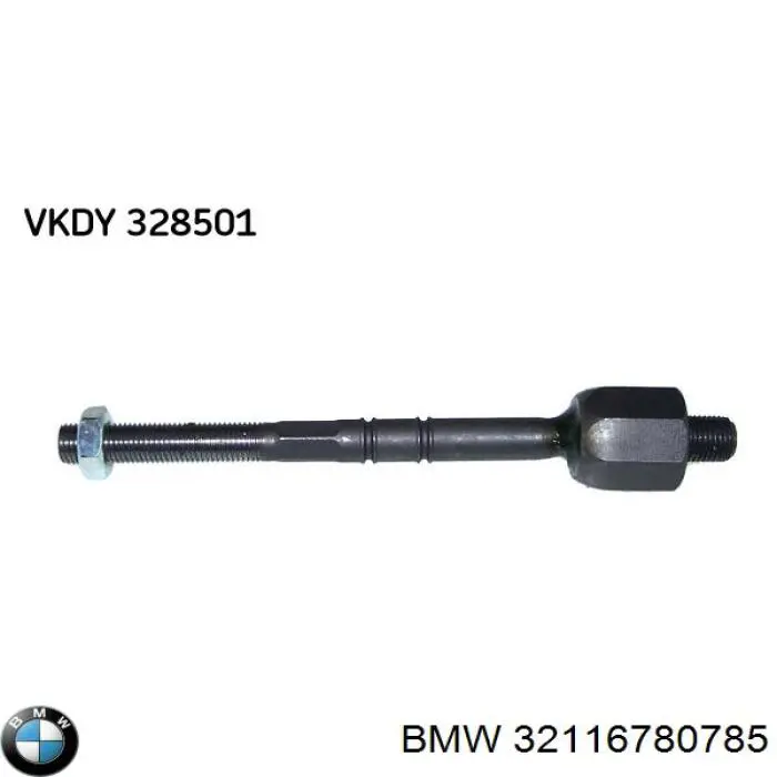 32116780785 BMW barra de acoplamiento completa izquierda