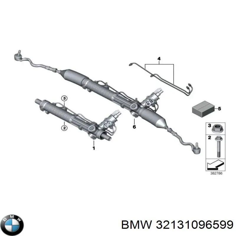 Comprar 32131096599 BMW Kit de reparación, mecanismo dirección