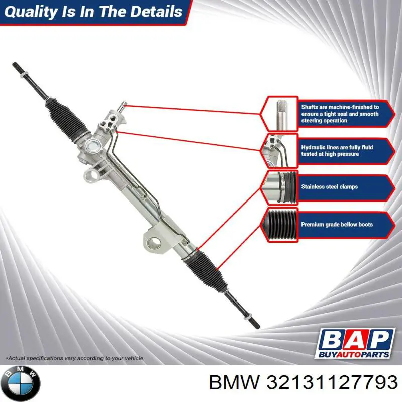 Comprar 32131127793 BMW Cremallera