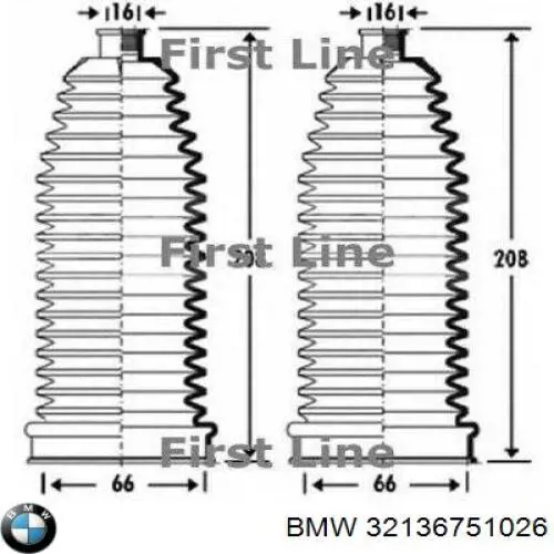 32136751026 BMW fuelle de dirección