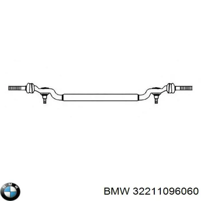 32211096060 BMW barra de acoplamiento central