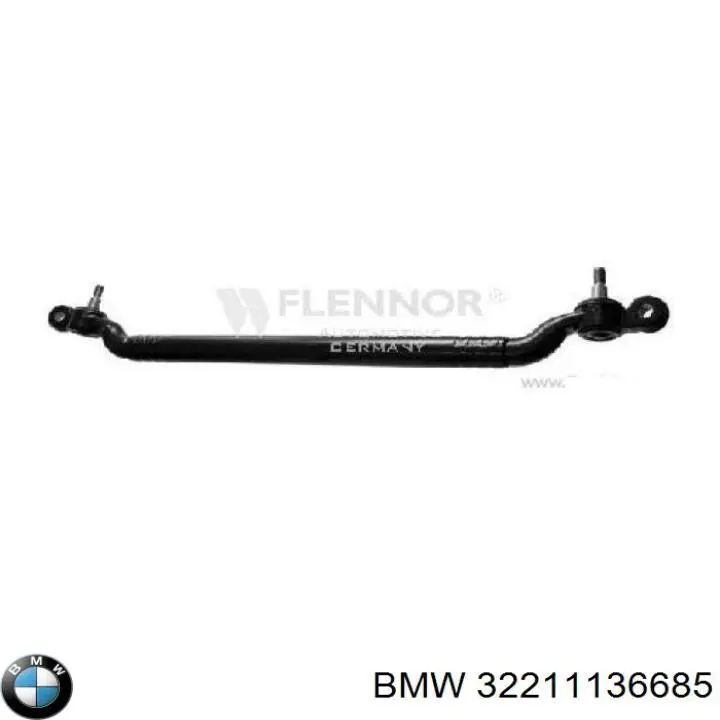 32211136685 BMW barra de acoplamiento central