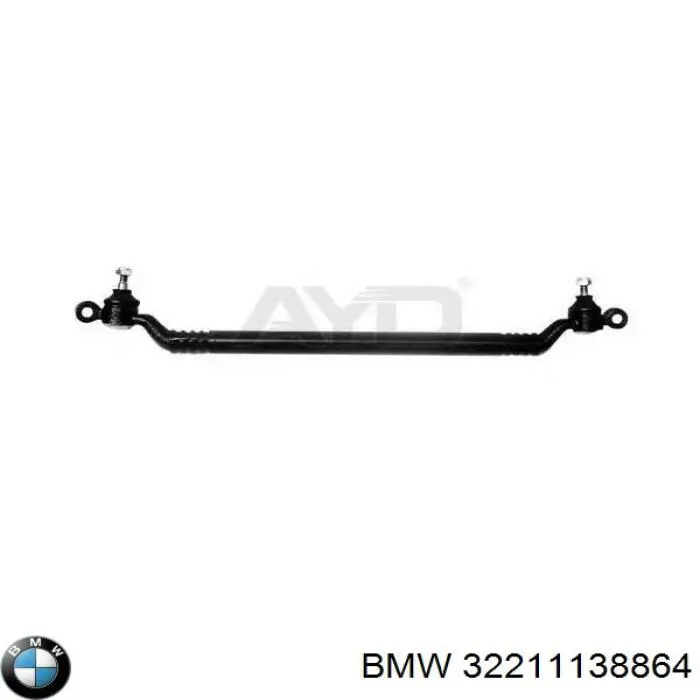 32211138864 BMW barra de acoplamiento central