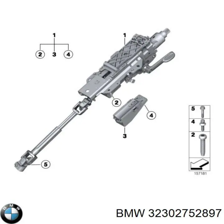 Columna de dirección Mini Cooper hatchback (R56) (2005 - 2014) precio, desde 106,28 EUR