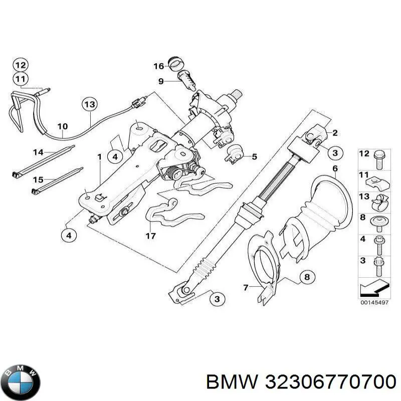 Comprar 32306770700 BMW Columna dirección