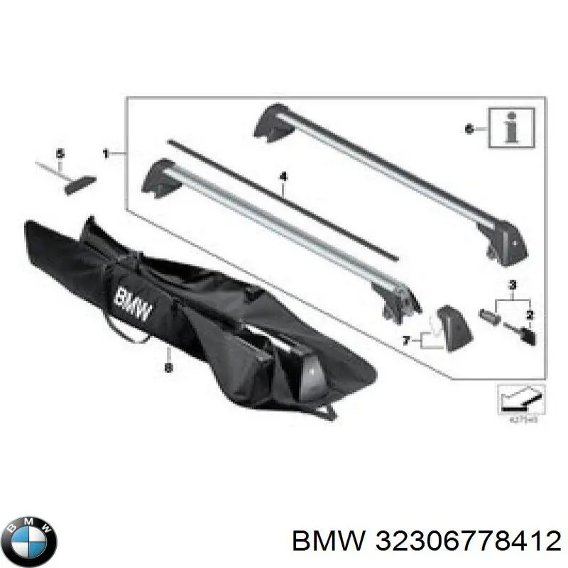Moldura de cristal trasero BMW 32306778412 precio, desde 85,49 EUR