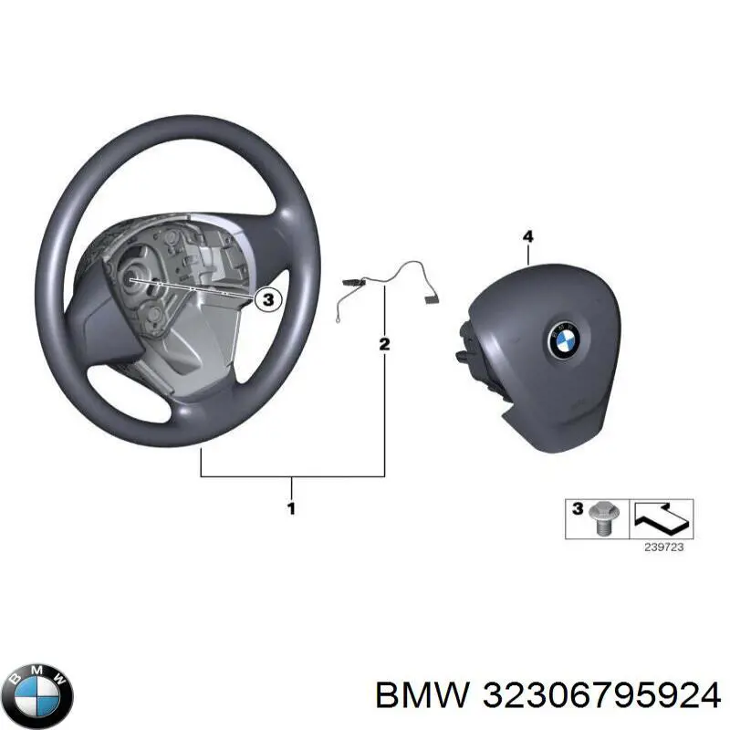 32306795924 BMW tornillo de culata