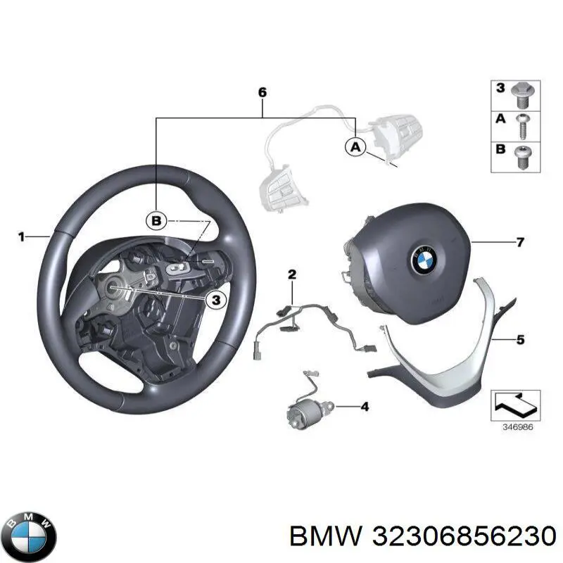 Módulo de interruptores del volante BMW 32306856230 precio, desde 19,56 EUR