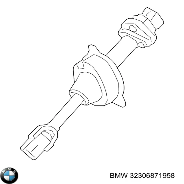 Eje superior de la columna de dirección BMW 32306871958 precio, desde 679,39 EUR