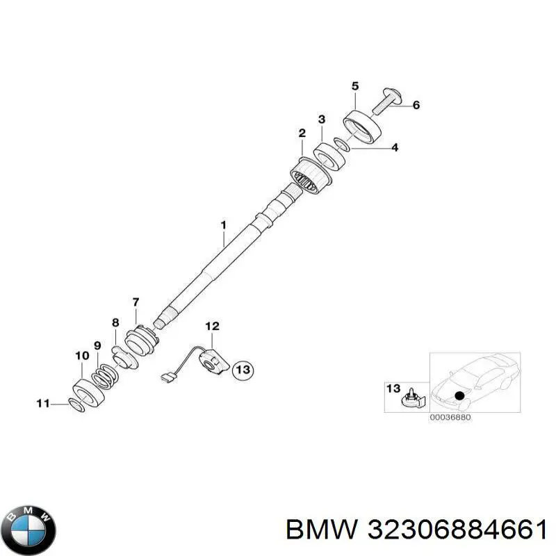 Comprar 32306884661 BMW 