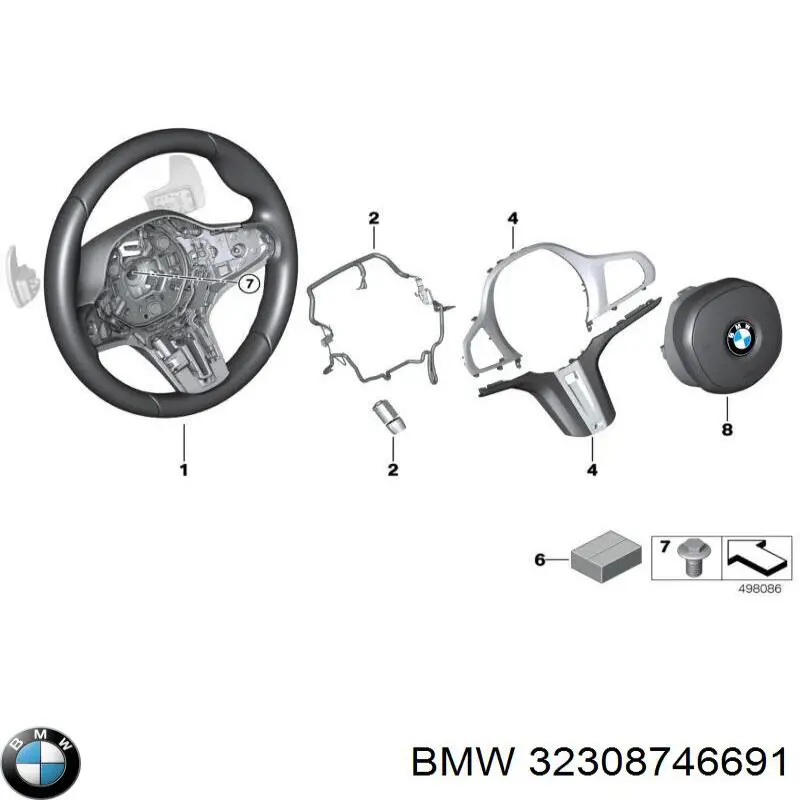 Comprar 32308746691 BMW Volante