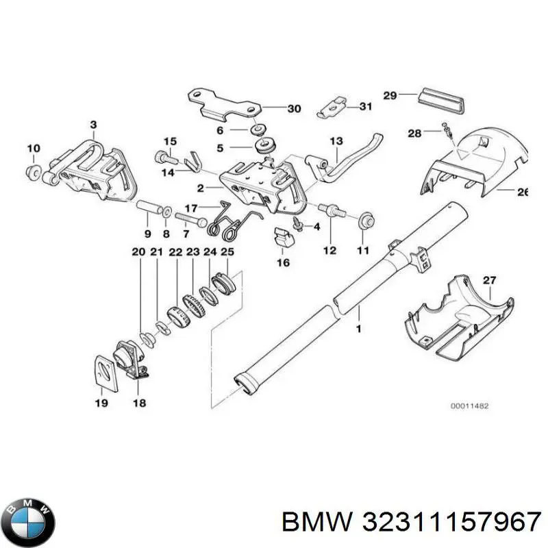 Comprar 32311157967 BMW 