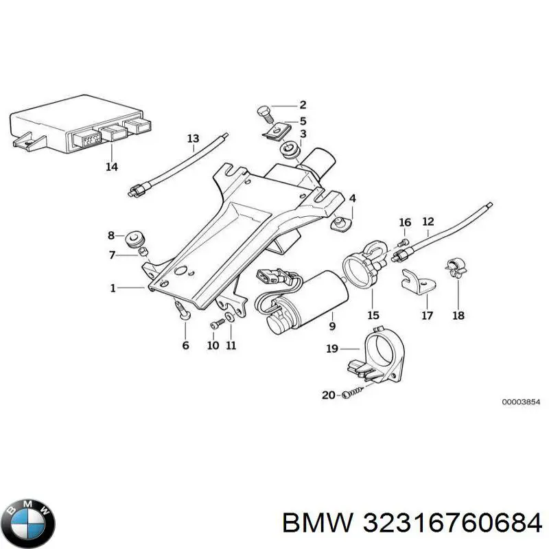 Comprar 32316760684 BMW 