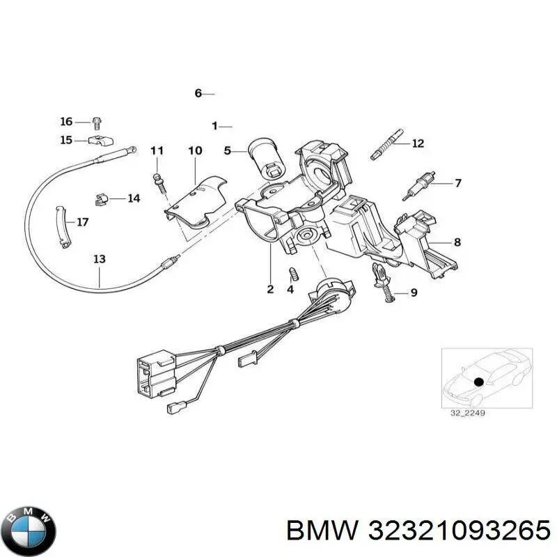Comprar Bombín de arranque BMW 3  E36