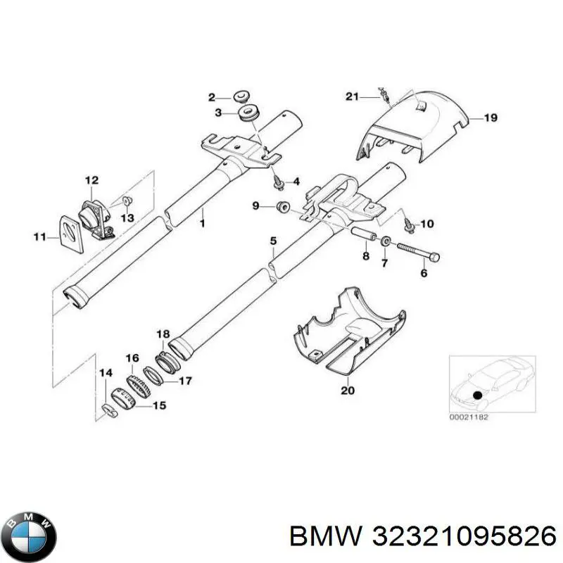 Conmutador de arranque para BMW 3 (E36)