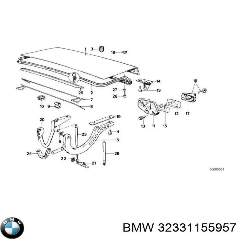 Comprar 32331155957 BMW Cubierta del volante