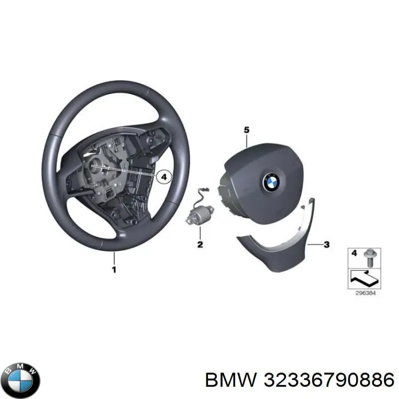 Volante BMW 5 sedán (F10) (2009 - 2016) precio, desde 174,24 EUR