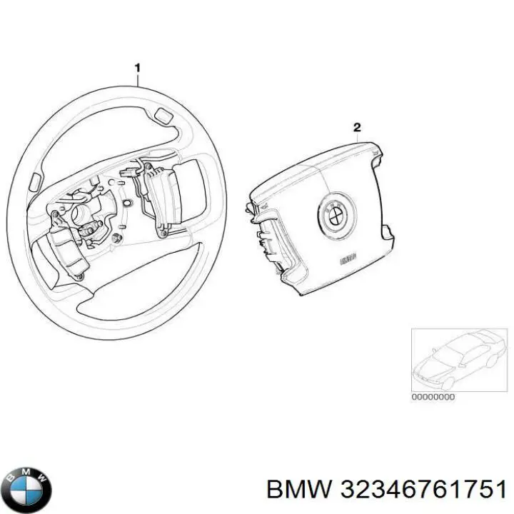 Volante BMW 32346761751 precio, desde 291,85 EUR