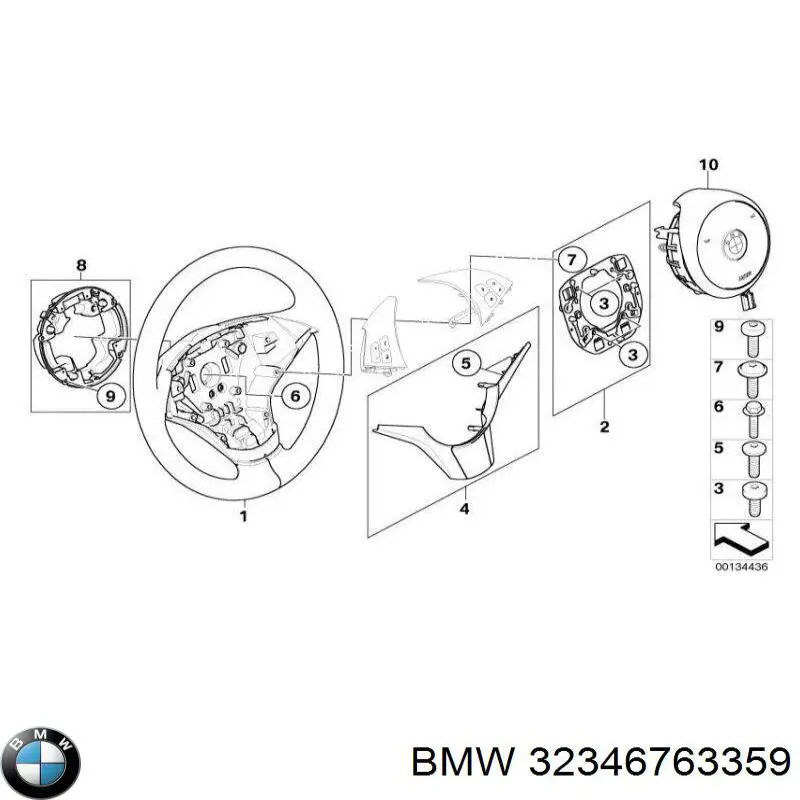 Comprar 32346763359 BMW Volante