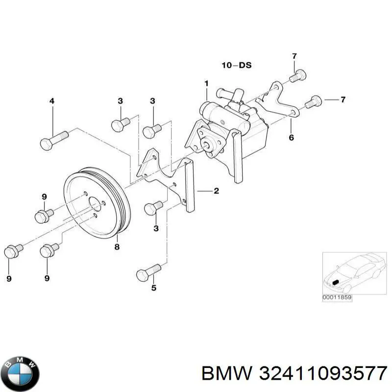 Bomba de dirección asistida  BMW 32411093577 precio, desde 63,52 EUR